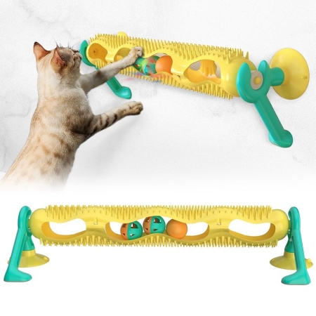 Track Climbing Frame CatToy Yellow