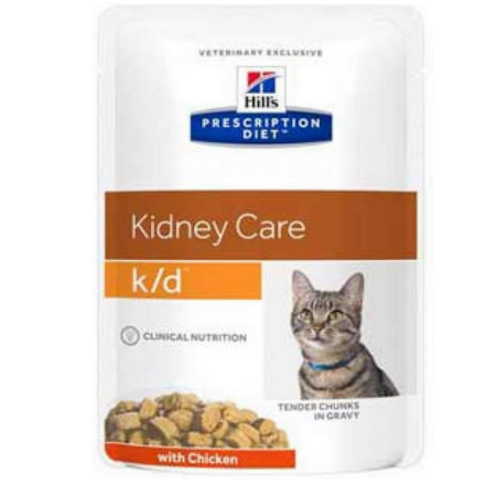 Hills Feline K/d Chicken Food For Cats 85 Gr