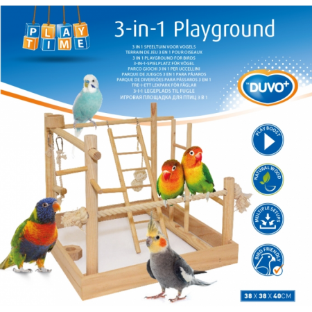3 IN 1 BIRD PLAYGROUND
