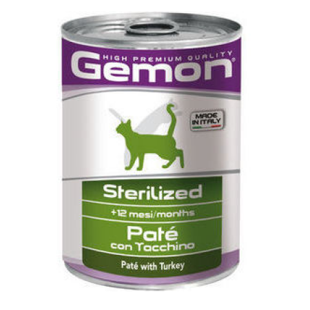 Gemon Wet Cat Patee Sterilized With Turkey