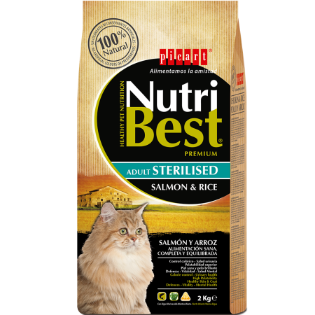 NutriBest Cat Sterilised Salmon