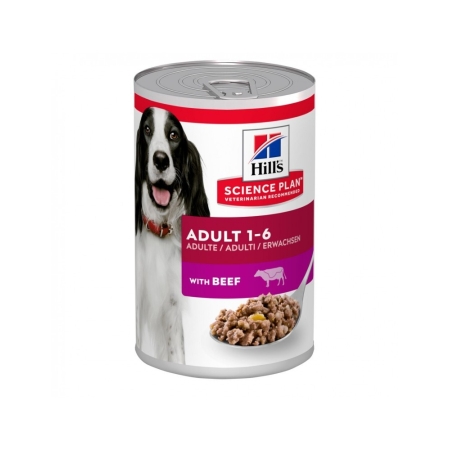 Hills Science Plan Dog Wet Food Adult With Beef