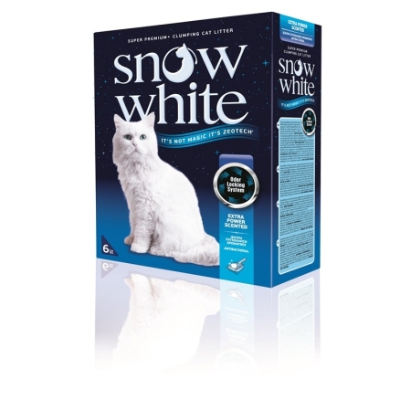 SNOW WHITE EXTRA POWER CAT SCENTED 12L