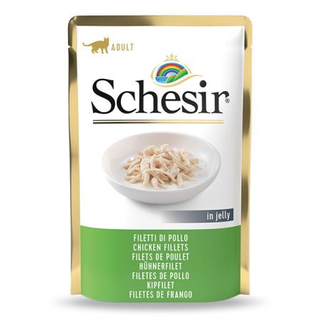 Wet cat food – Chicken Fillets 85g pouch