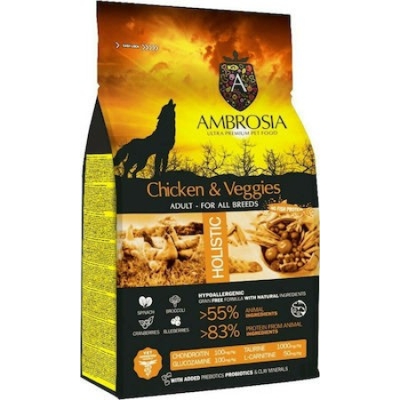 Ambrosia Chicken & Veggies Adult All Breeds