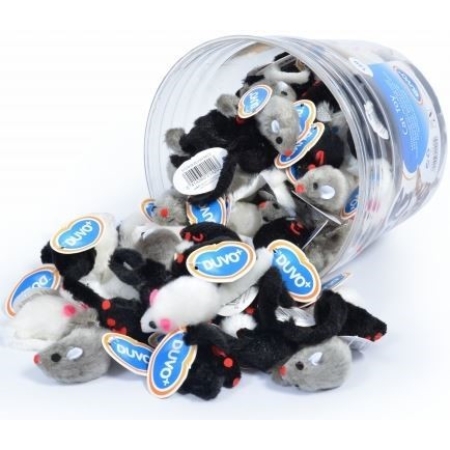 CAT TOY PLUSH MICE