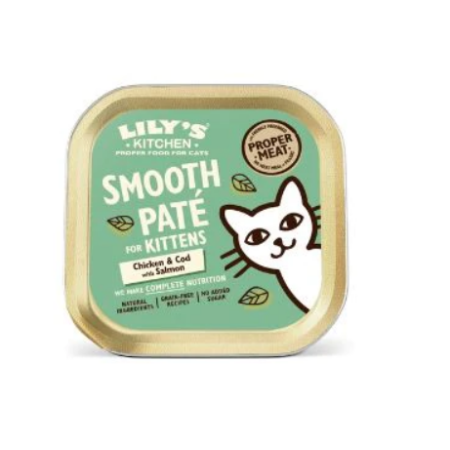 Lily’s Kitchen Chicken & Cod Pate For Kittens
