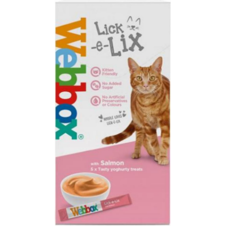 5x LICK-E-LIX SALMON 15G