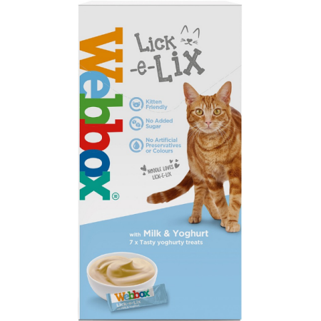 7x LICK-E-LIX MILK& YOGURT 10G