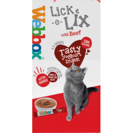5x LICK-E-LIX BEEF 10G