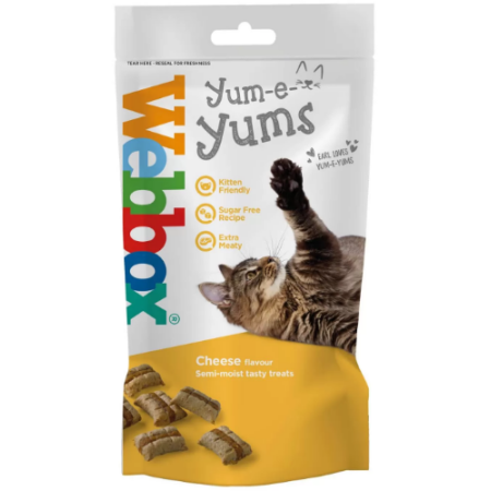 WEBBOX YUM-E-YUMS CHEESE 40g