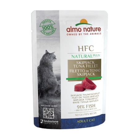 ALMO NATURE – HFC NAT. PLUS SKIPJACK TUNA FILLET