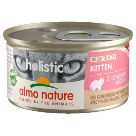 ALMO NATURE – HOL. MOUSSE WHITE MEAT FOR KITTEN