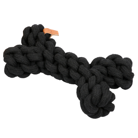 DENTE ROPE TOY S 19X10X5CM BLACK