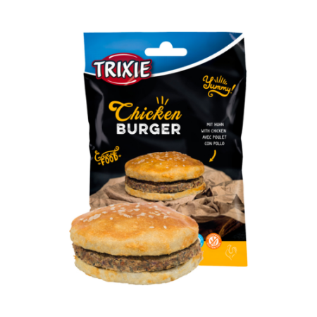 Trixie Chicken Burgrer, 9 cm, 140 gr