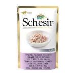 Schesir Cat Pouch Tuna,chicken With Ham - Image 2