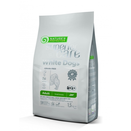 WHITE DOG GRAIN FREE WITH INSECT ADULT SMALL BREED