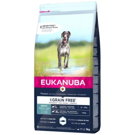 Eukanuba Adult Grain Free Ocean Fish For Large Breeds