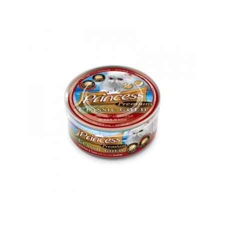 Princess Premium Classic Gold Chicken  & Tuna with Rice and Scallop/ Liver & Urinary Tract Health
