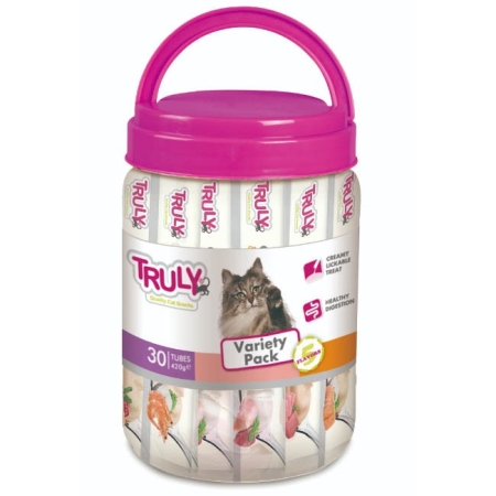 TRULY - CREAMY LICKABLES VARIETY PACK 420GR