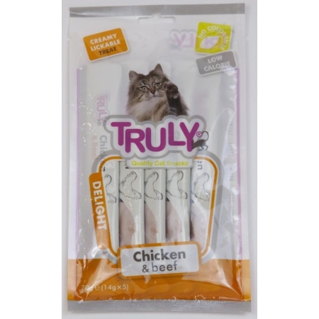 TRULY – CREAMY LICKABLES CHICKEN & BEEF