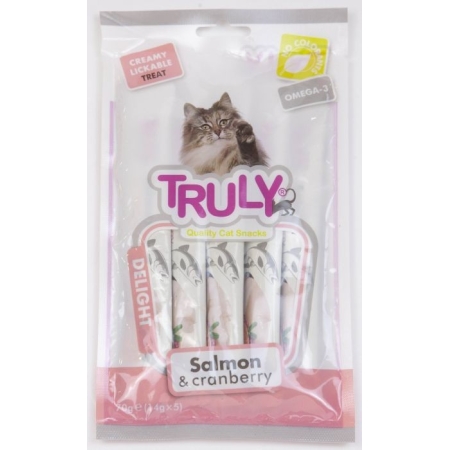 TRULY – CREAMY LICKABLES SALMON & CRANBERRY