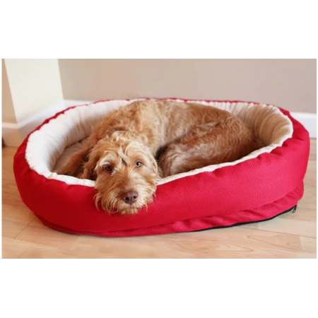 DOG BED ORTHOPAEDIC RED