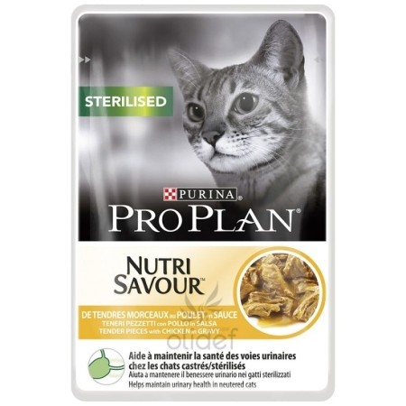 Pro Plan Sterilised Cat Wet Food Chicken 85g