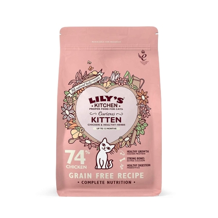 Lillys Kitchen Curious Kitten Food 800g