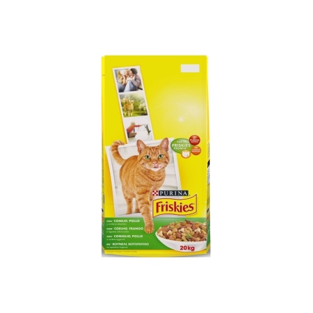 Friskies Adult Cat with Rabbit and Chicken & Vegetables
