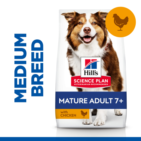 Hills Science Plan Mature Adult 7 Medium Chicken