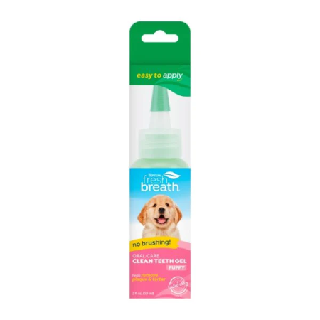 TropiClean - Fresh Breath Clean Teeth Oral Care Gel Puppy 59ml