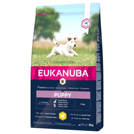 Eukanuba Puppy and Junior Small Breed 3kg