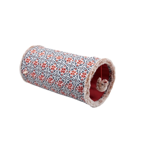 Vintage Cat Tunnel  48.5 x 24 x 24 cm)