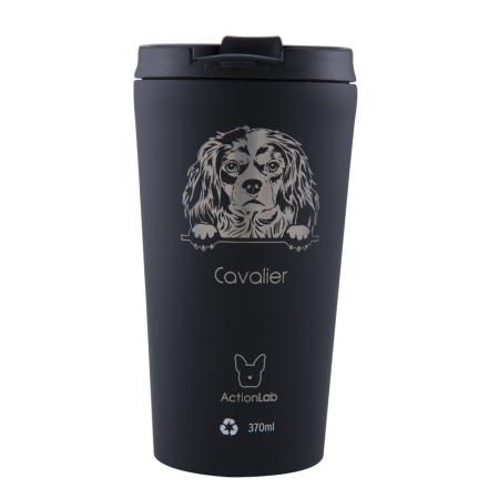 CAVALIER COFFEE THERMOS 370ML BLACK
