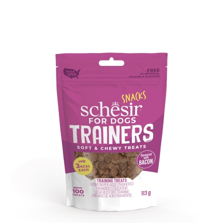 Schesir Dog Snack Training Bacon