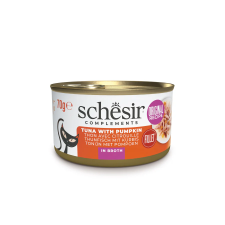 Schesir Tuna with Pumpkin in Broth – 70 g can