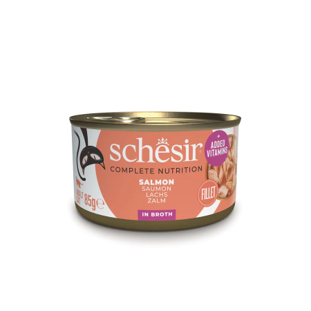 Schesir Salmon in Broth – 85 g can