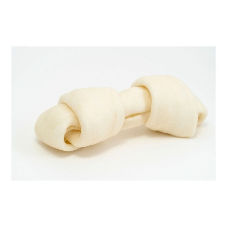 RAWHIDE CHEW KNOTTED BONE 15-17CM