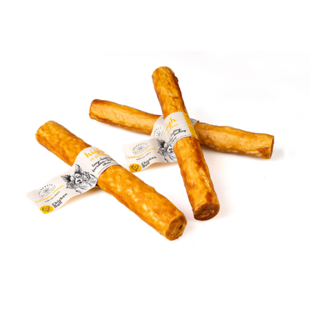 CELEBRATE COLLAGEN CHICKEN ROLLS  25cm