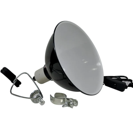 Dome Lamp Fixture  for reptiles 21.cm