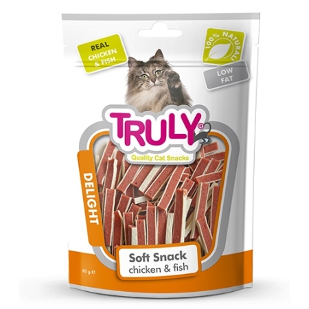 TRULY - CHICKEN & FISH 50GR