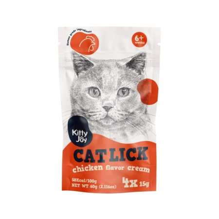 Kitty Joy/Cat lick chicken flavor cream Kitty Joy 60g