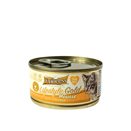 Princess Lifestyle  Gold  Mousse Chicken kitten