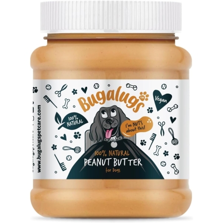 BUGALUGS PEANUT BUTTER (100% Natural) 340g