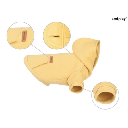 Amiplay – Hoody Texas Yellow