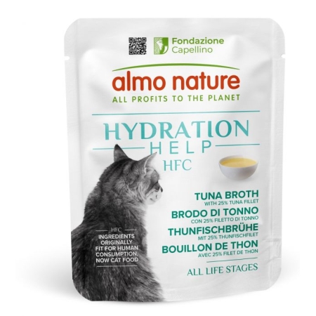ALMO NATURE - HYDRATION HELP TUNA BROTH 50GR