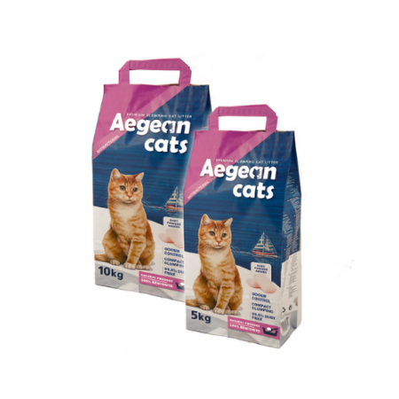 AEGEAN CAT  LITTER BABY POWDER