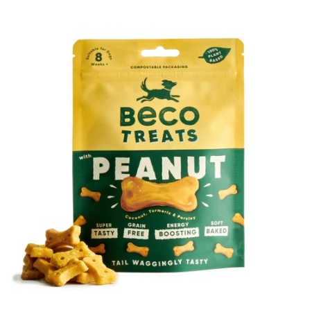 BECO PETS - PEANUT DOG TREATS 70GR