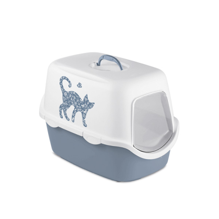 Cathy Griffe Steel Blue/White